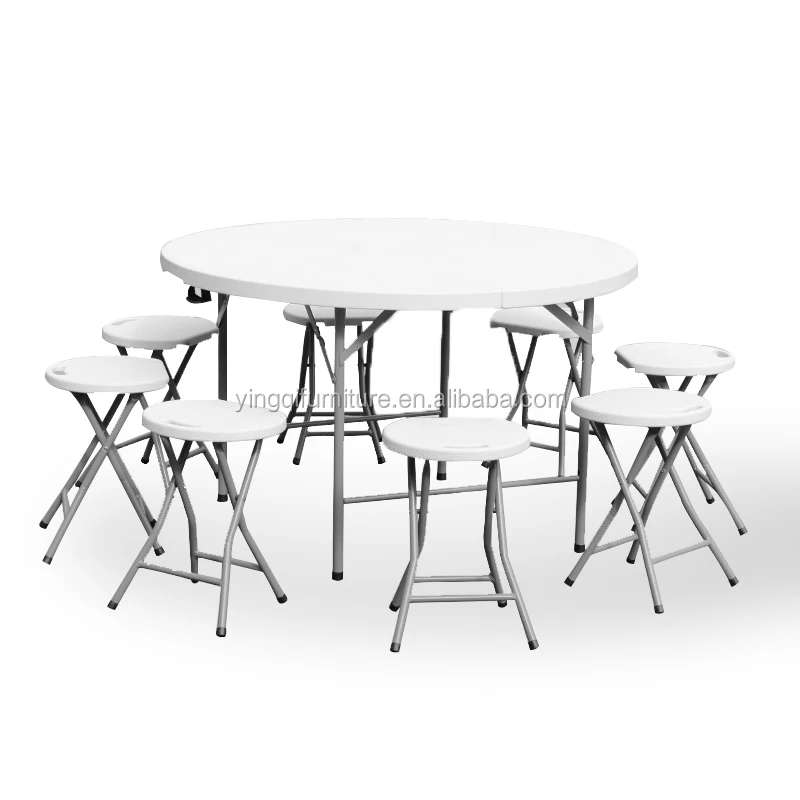 Wholesale Folding Portable Plastic Outdoor Picnic Party Dining Table