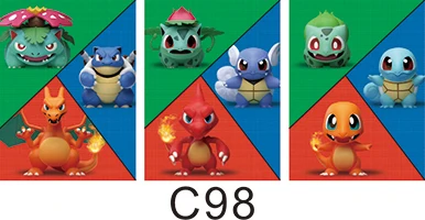 100 Стили оптовая продажа шарики дракона демон слитный пауки Marvel Star 3D брелоки с линзовидными аниме