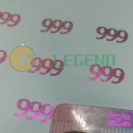 Высококачественная трафаретная печать GDLEGEND оптически изменяемые чернила с изменением цвета чернил розового на золотой
