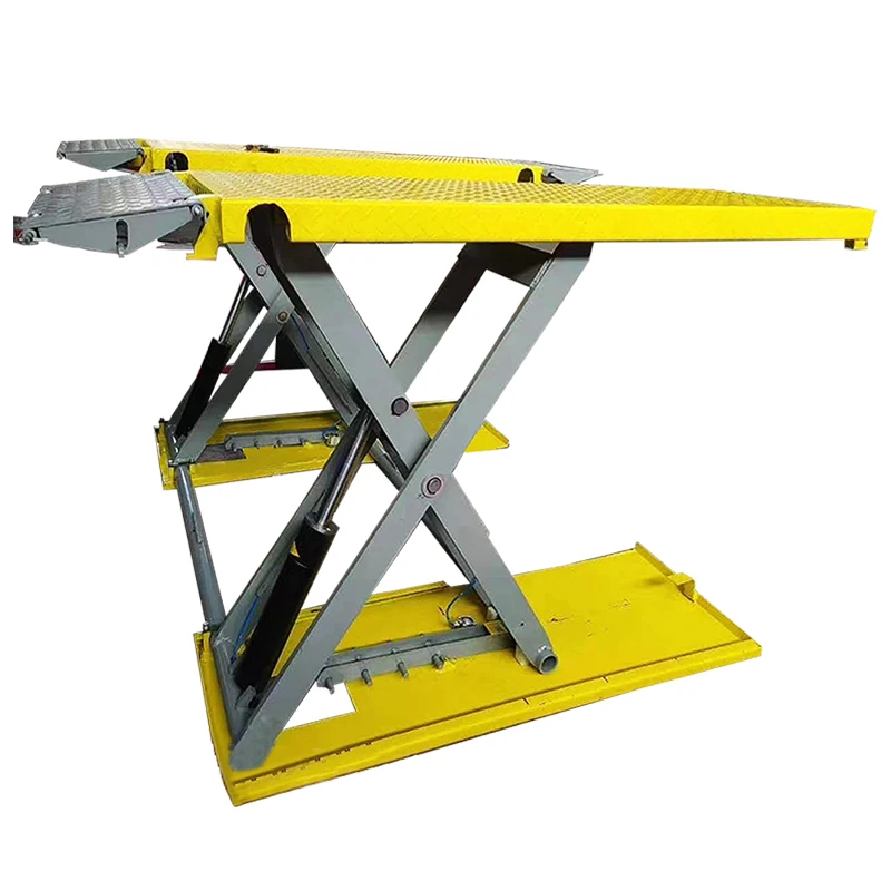 Дешевый автомобильный гидравлический автомобильный подъемник Электрический автомобильный ножничный автомобильный подъемник