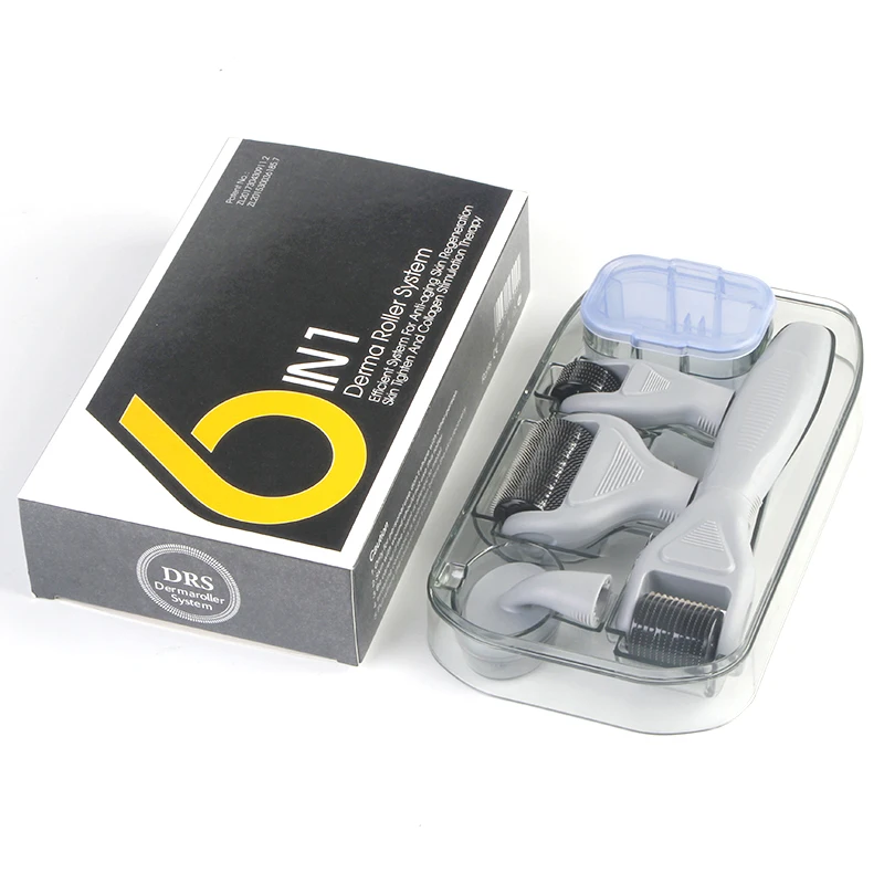 192 Dermaroller Customized Magic Face Drs 540 Derma Roller Titanium Mesoroller For Hair