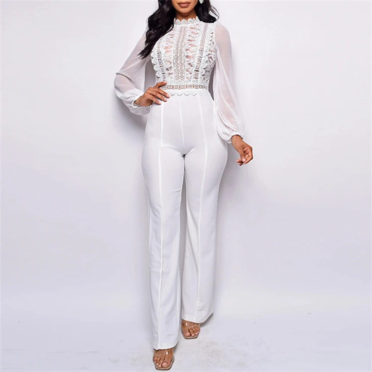 Elegant Lace Long Sleeve jumpsuits elegant jumpsuits for women