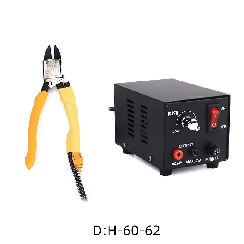 Электрические ножницы насадки щипцы для dkt-200 / 30n пластиковые нагрева диагональные плоскогубцы