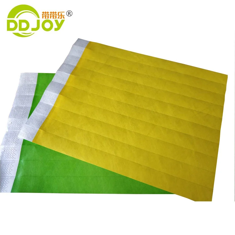 Arm Band Bracelets Wrist Band Custom Identify Dupont Tyvek Paper Wholesale Cheap Festival Party for Events Bar Tyvek Wristband