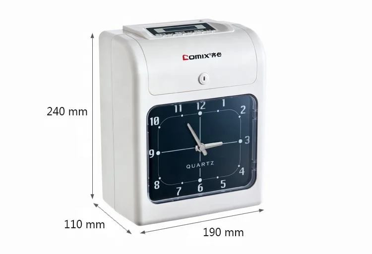 Электронный с перфорированной картой время записи