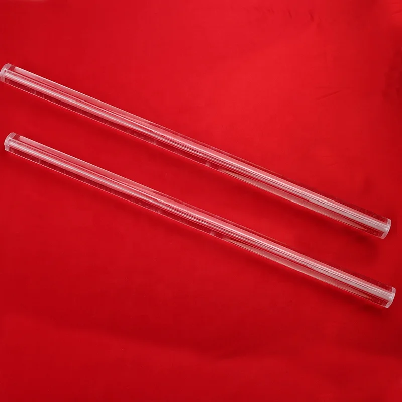 High temperature resistant Shi Ying glass tube glass barrel Shi Ying heating tube transparent quartz tube