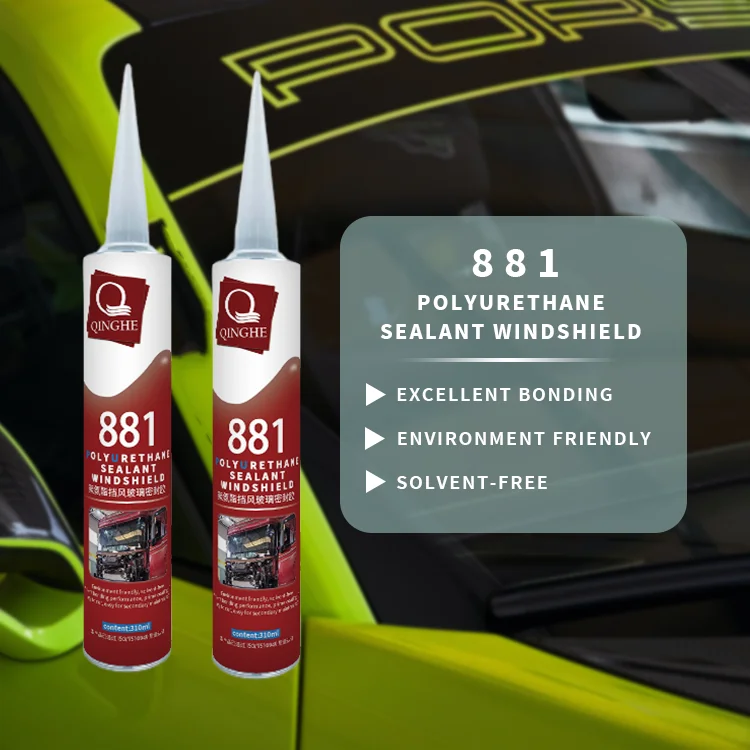 Hot Sale Auto Glass Car Windscreen structural sealant Windshield Polyurethane PU Silicone Adhesive Sealant