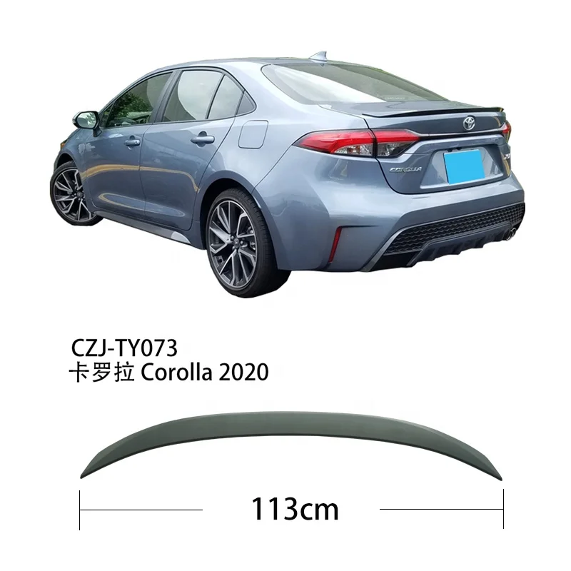 FOR Toyota  COROLLA 2020 2021 2022 CAR  REAR SPOILER  for USA type