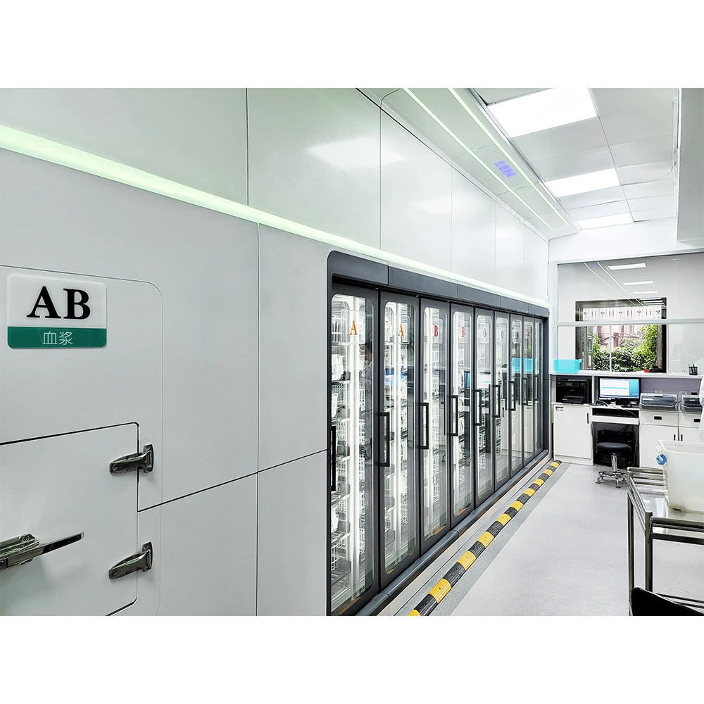 factory Outlet walk in freezer walking cooler and freezer sandwich panel and glass door for cold room