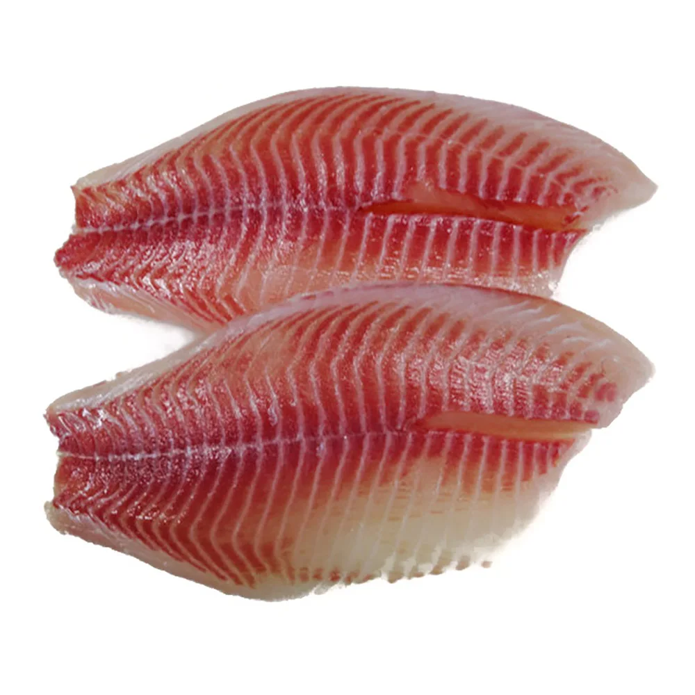 custom10lbs per carton frozen fresh nile tilapia fish fillet export tilapia fillet wholesale price 5oz