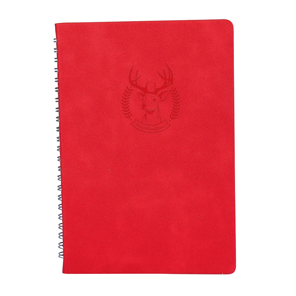 AI-MICH Spiral 120 Pages Horizontal Writing Notebook For School Work Journal Schedules Wholesale Branded High Quality Notebook