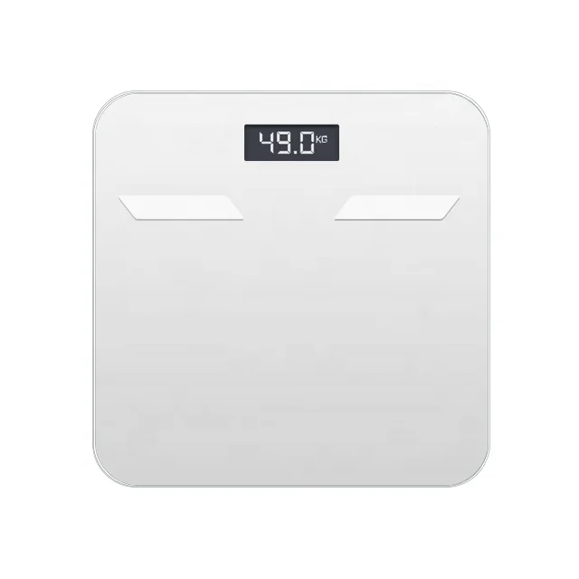 Умные цифровые весы с поддержкой bluetooth для взвешивания жира электронные бытовые индекса массы тела ванной приложением