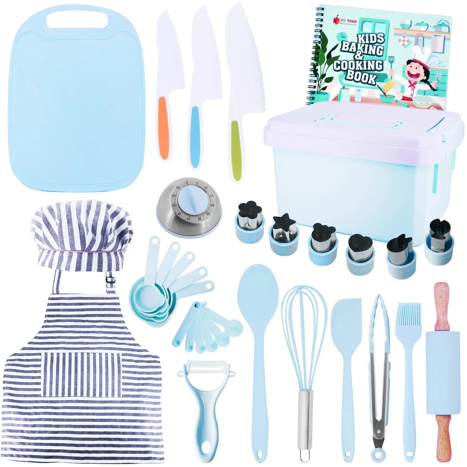 Kids Size Simulation Appliances Small Tiny Really Cooking Baking Cutters Safe Knife Kitchen Play Toy Utensils Set For Children