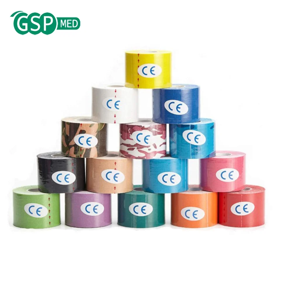 5 см х 5 м класса люкс, спортивные, для безопасности, терапии Nasara кинезио лента, водонепроницаемый, для занятий спортом, gspkts BP-88 ВСП