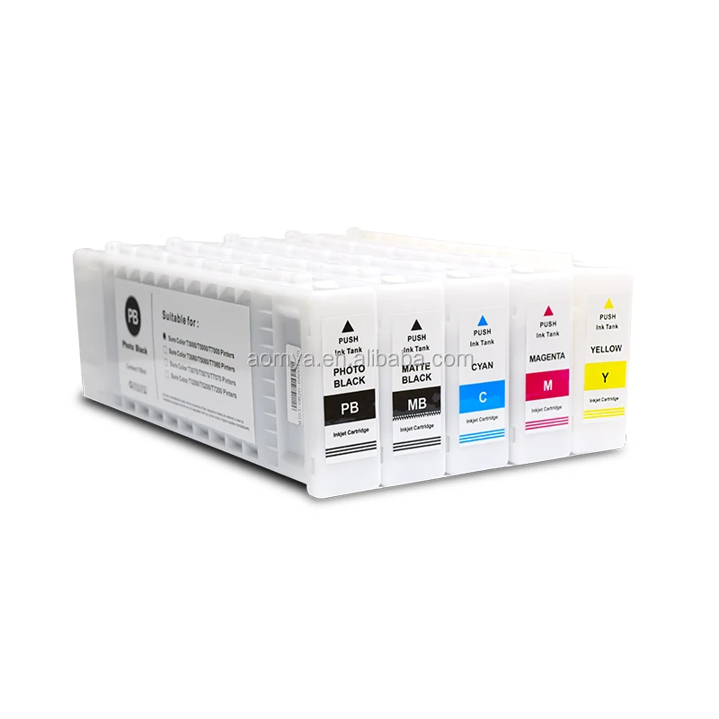 Compatible Ink Cartridge T8041-T8049/T804A/B/D with Pigment for Epson Surecolor  P6000 P7000 P8000 P9000