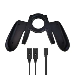 Game Accessories Portable Charging Grip Detachable Charger Station Stand with Joycon Charging Line Indicator Lamp