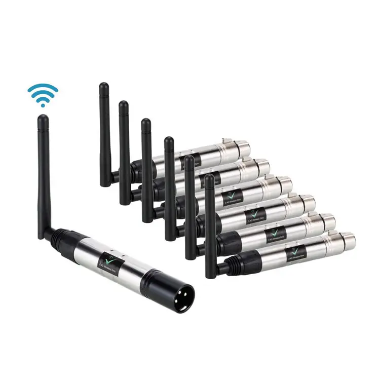 
Leading Dmx512 Transceiver 2.4g DMX Controller Console LED DMX 512 Wireless Transmitter 