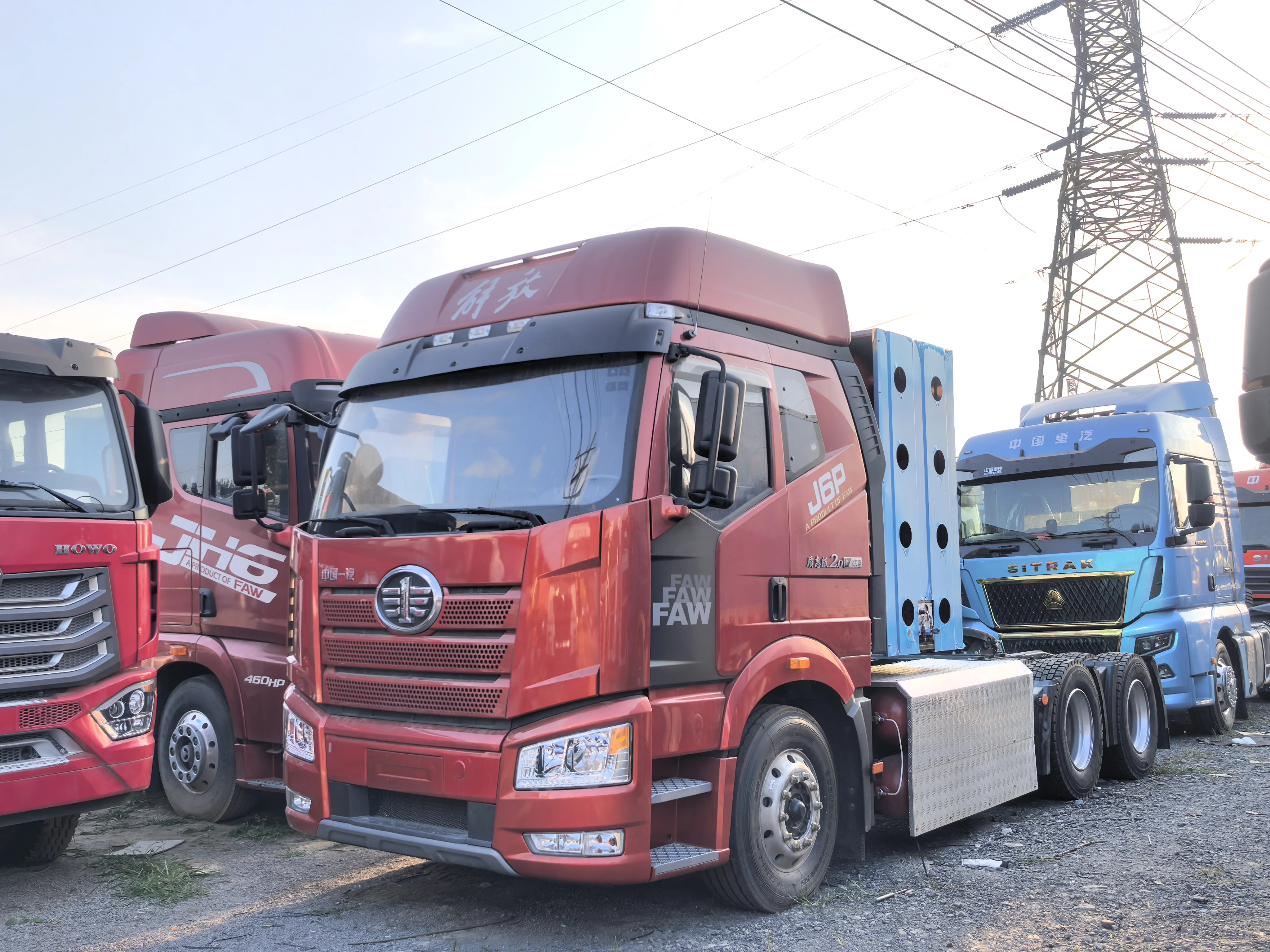 2021 б/у Sinotruck Euro 2 6x4 371hp 420hp трактор для продажи