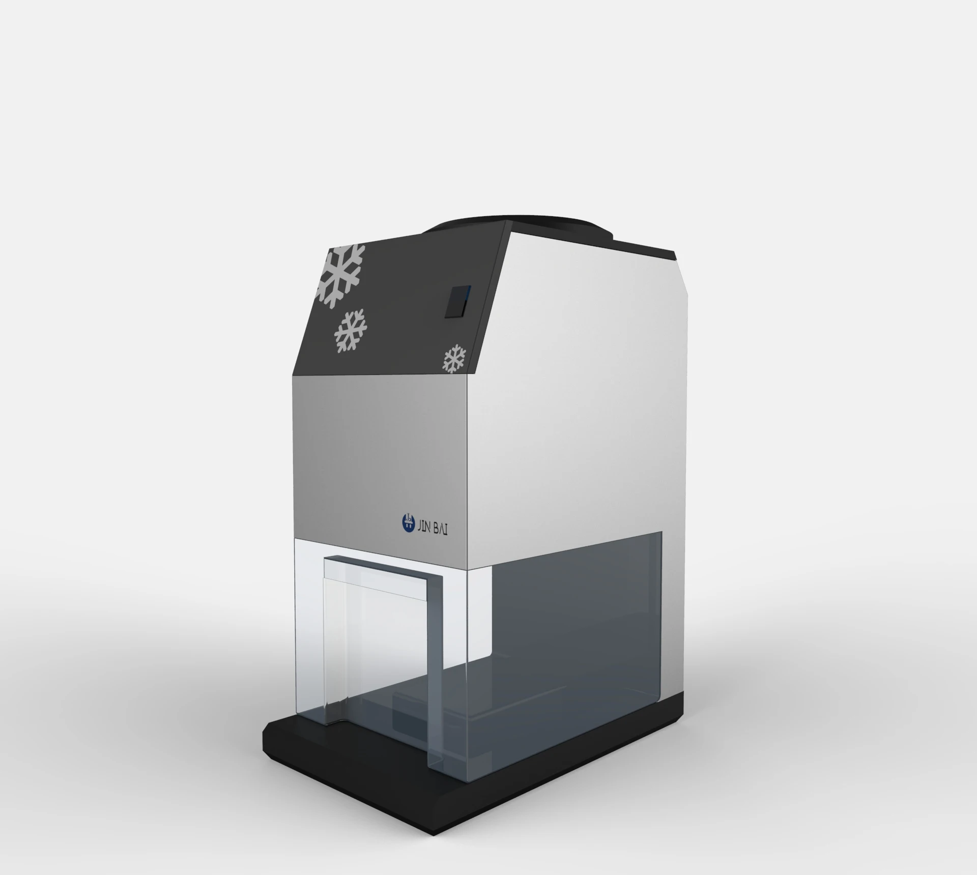 CC-S092 12 кг/мин для льда из нержавеющей стали дробилка для бизнеса, для всей семьи, туфли для вечеринки и других торжественных случаев; Цвет Небесно клюшки для гольфа автоматический дробилки льда