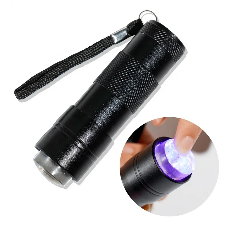 12 Leds Silicone Stamper Press Mini Flashlight Portable Nail Dryer Machine Uv Led Nail Lamp Gel Nail Light