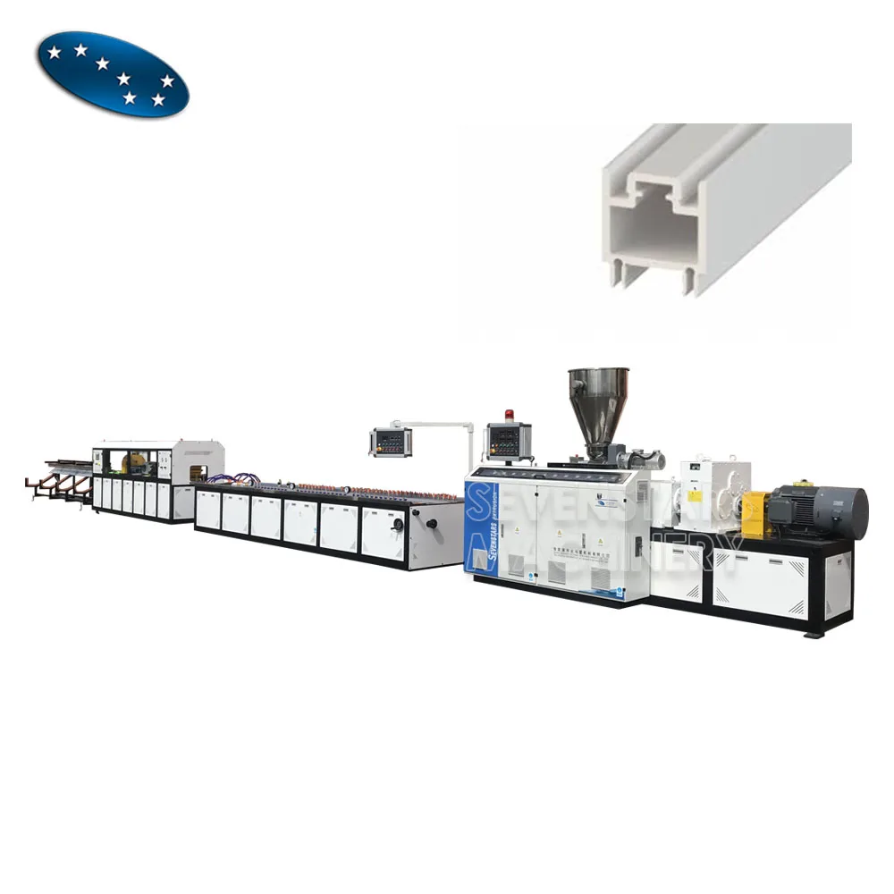 pvc profile water slot machine upvc profile cutting machine used pvc window pvc profile corner bead extruder