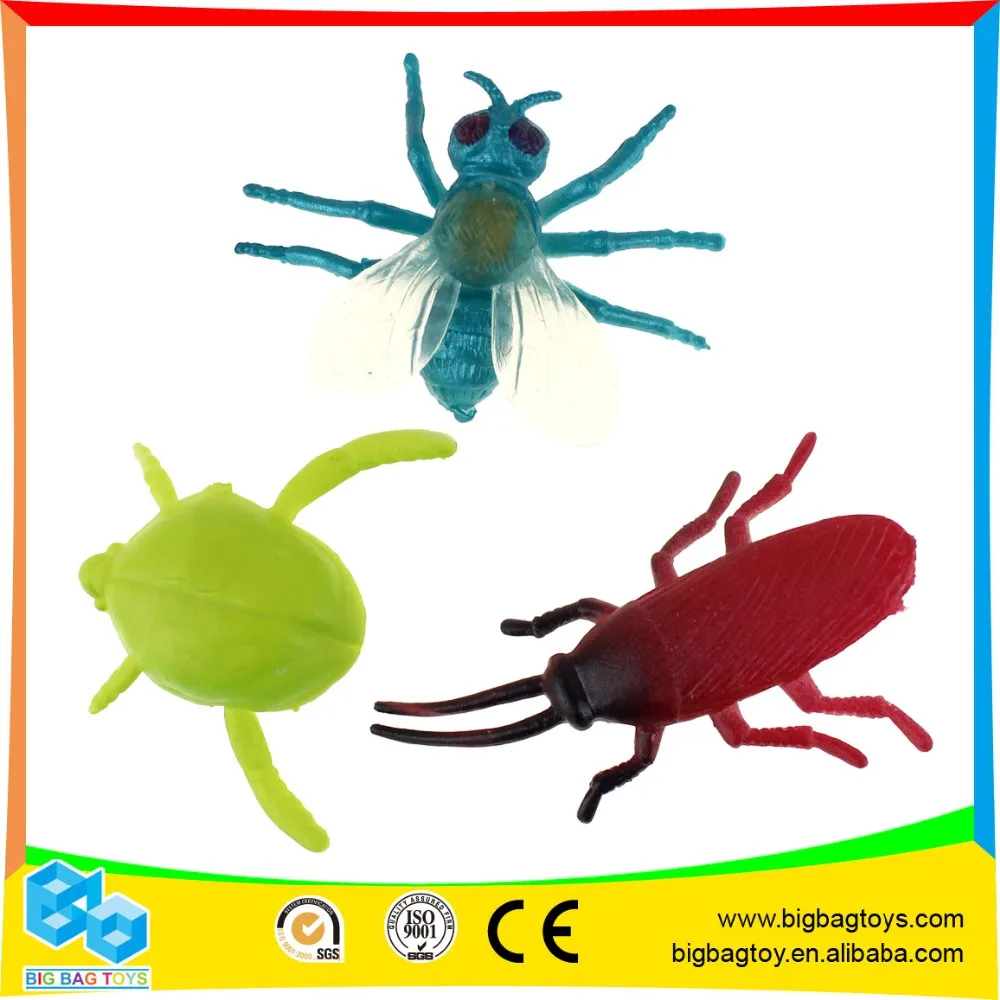 Excellent quality factory price assorted mini plastic insect toy mix kinds