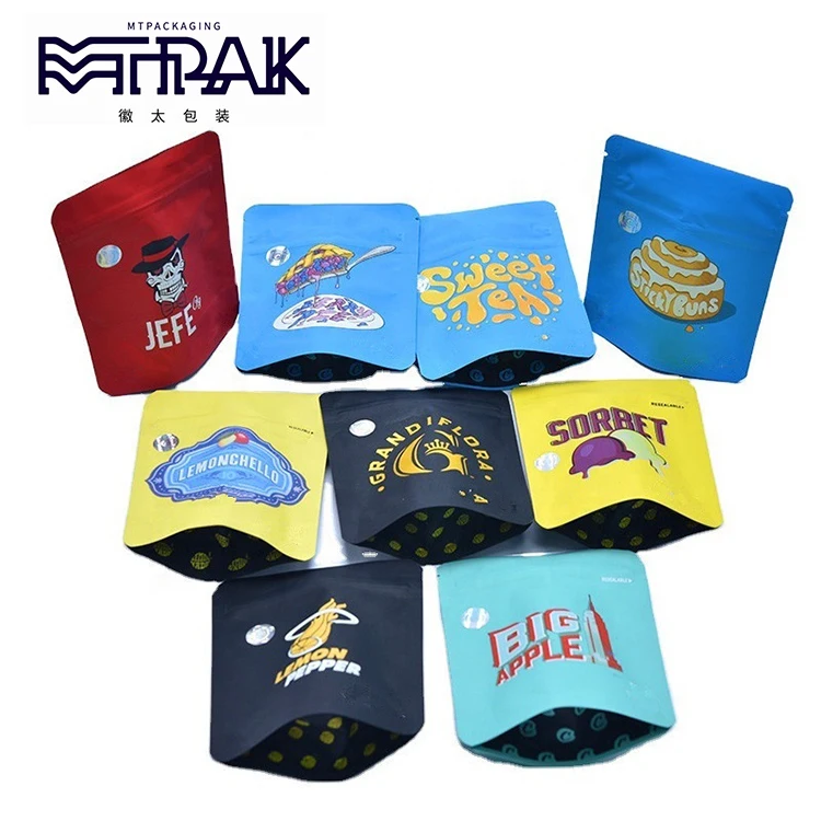  custom printed laminated plastic snack chocolate bag aluminum foil ziplock packing stand up