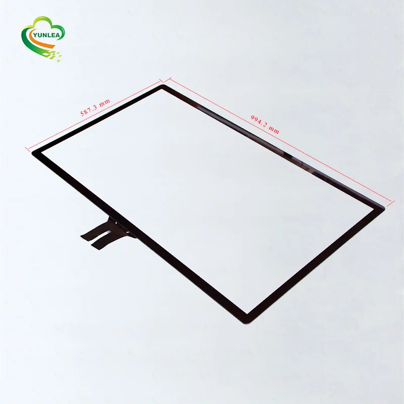 Large Size ILITEK Chip On The Board Multi Touch 43 Inch Capacitive Touch Screen Panel Overlay Kit For Message Kiosk