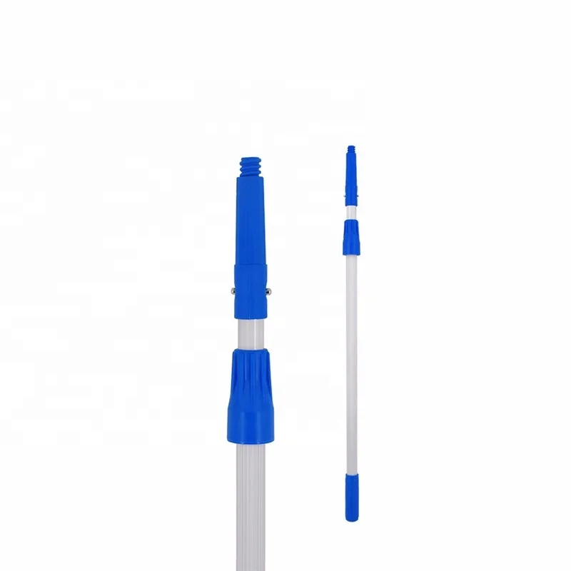 Shianku Food Grade Aluminum Extendable Telescopic Rod Industrial Brush Broom Telescopic Handle Window Cleaning Telescopic Handle