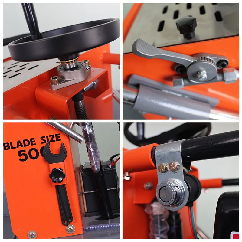 Concrete Cutter Gx 390 9.6 Kw 13 HP Manual Block Splitter Road Use Concrete Cutter and 1 Year Quality Guarantee