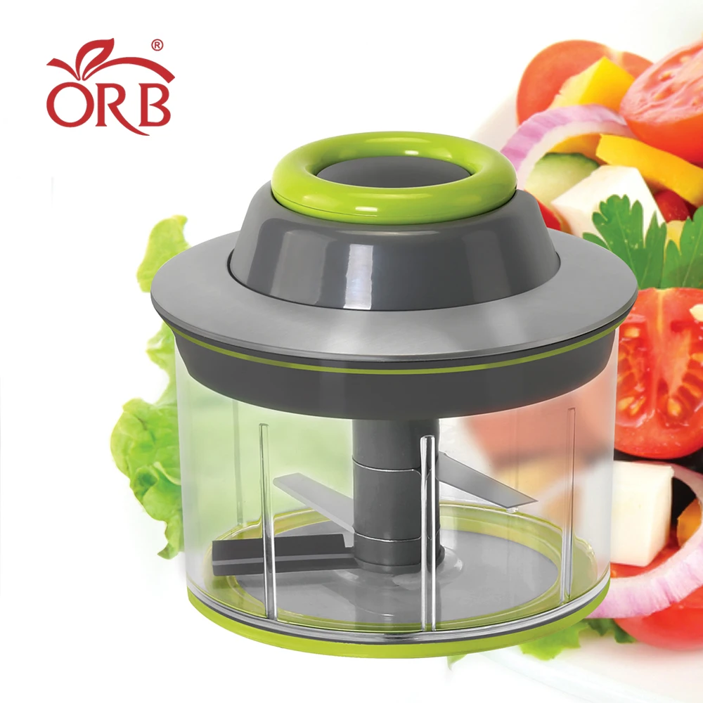 Wholesale stainless steel manual pull vegetable Chopper Garlic onion  Food Chopper