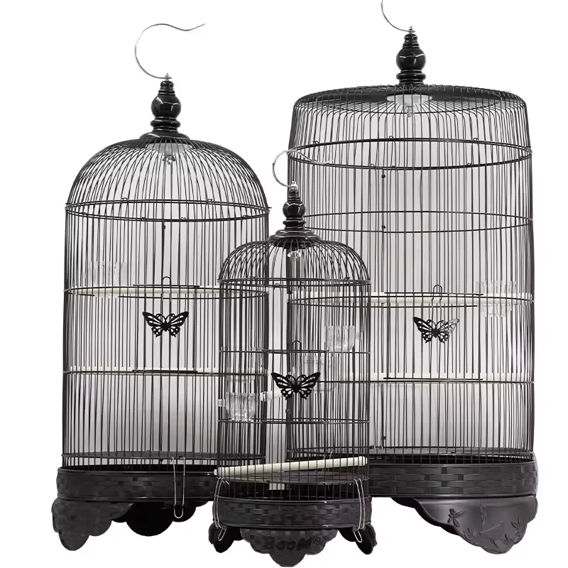 Factory Directly Selling Portable Cage Breeding Bird Cages Outdoor Metal Bird Cage wholesale