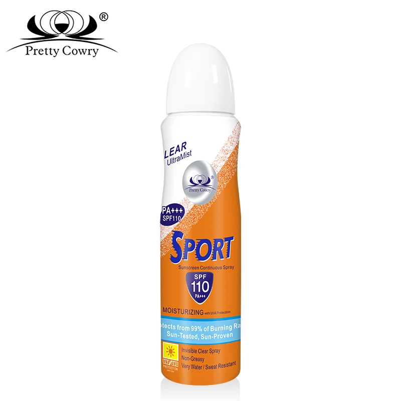 Sunblock Moisturizing Whitening Sun Protection Tinted Sunscreen Spf 110 Spray