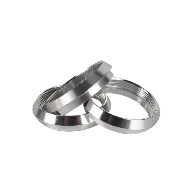 Customized CNC lathe metal machine stainless steel machining parts lens ring parts