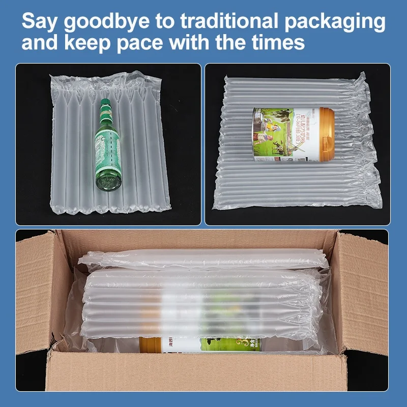 New Inflatable Column Shape Air Cushion Film Paper Roll For Logistic Protection