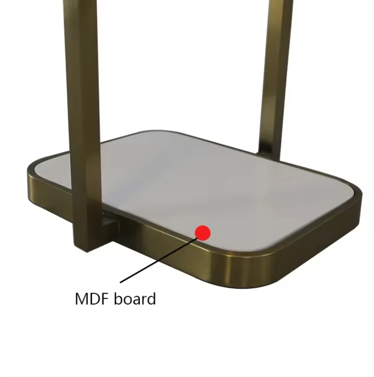 Custom Wedding Dress Garment Clothing Rack Store Gold Display Stand for Clothes