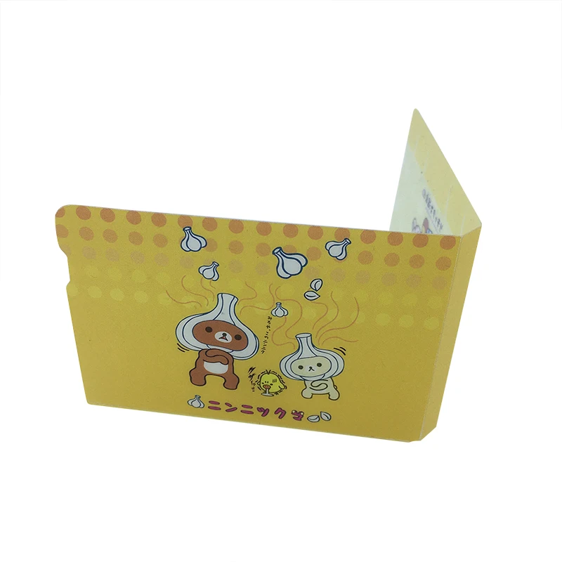 Transparent plastic folding Storage Folder Clip Face Covering Carrying Keeper for FaceMask