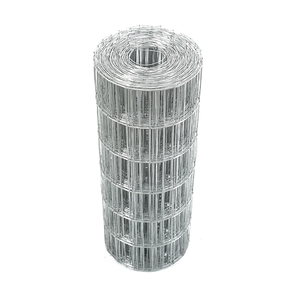 Metal Chicken Wire Mesh with 1/4 Inch Galvanized Mesh 18 Gauge, Welded Wire Fencing for Vent, Rabbit Wire