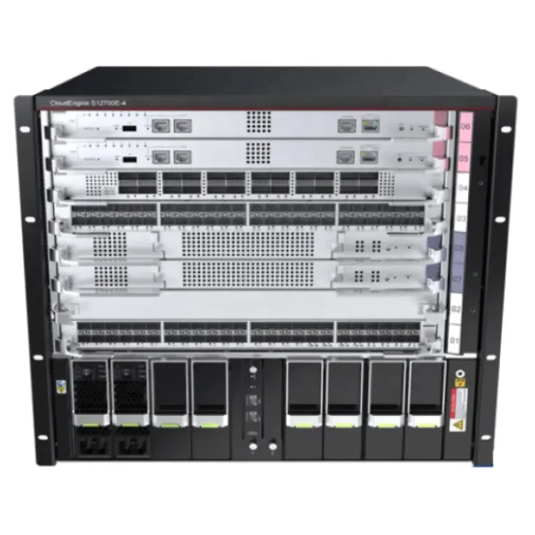 Enterprise network core switch S12700E-4 Flexible insert card Frame type switch