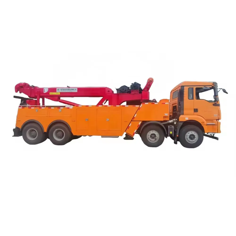 Super-above Shacman 8*4 Heavy Tow Truck for sale