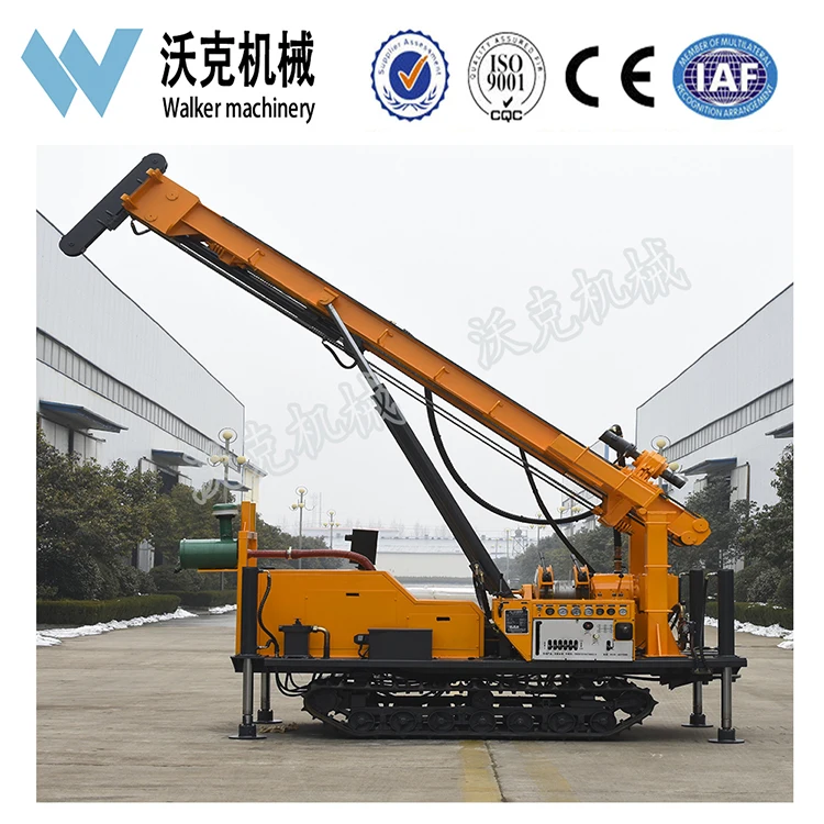 JDL-400 crawler mounted portable hydraulic 400 meters water well drilling rig for sale