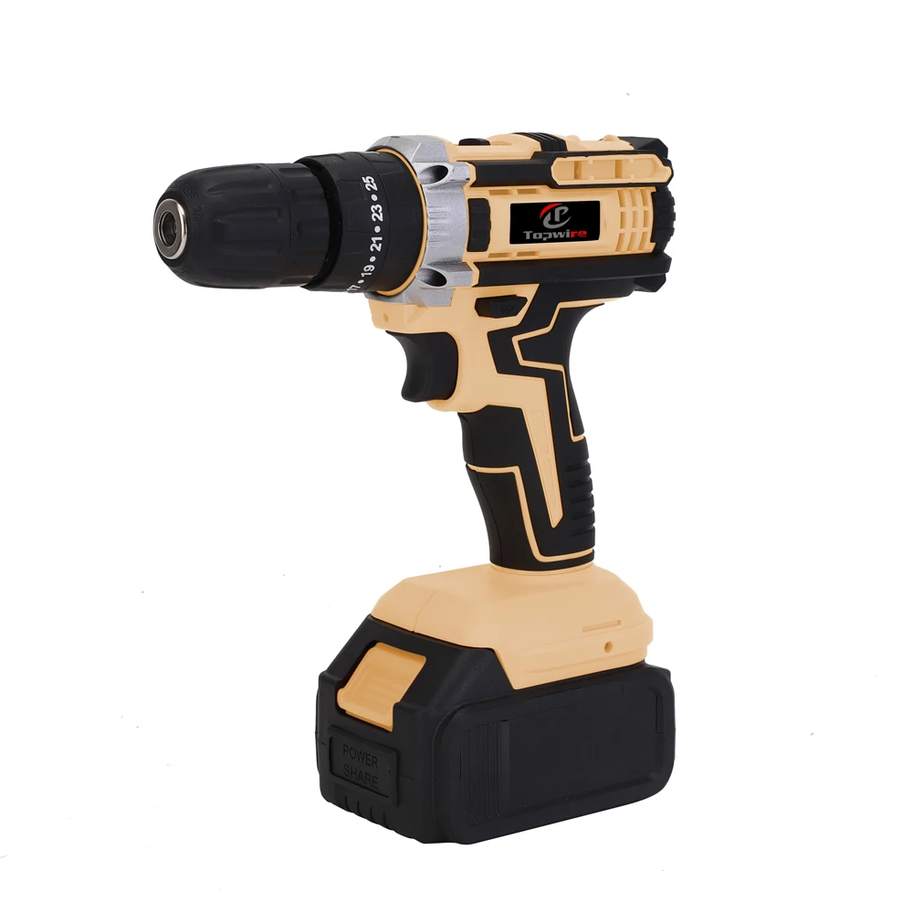 Best Price 21V Cordless Drill with Brush Motor Pneumatic DIY Electrical Tool Variable Speed OEM Supported 1.2kg Weight