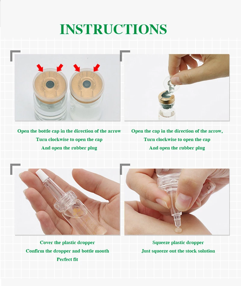 Private Label Moisturizing Whitening Treatment Vitamin C Derma Roller Serum for Micro Needle