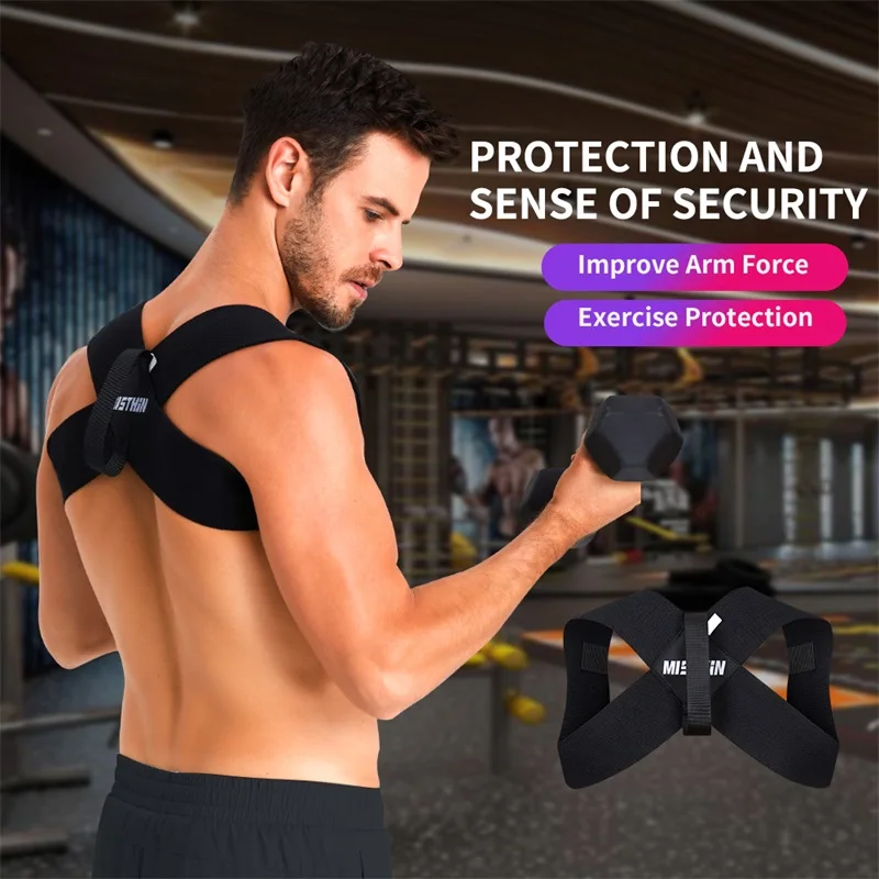 Wholesale Back Posture Brace SBrace Support Belt Corrector Straighten Clavicle Spine Shapewear Corrector Shoulder Lumbar Rectify