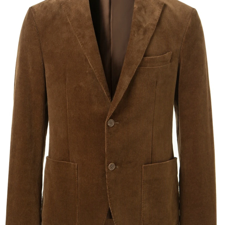 manufacturer ODM and OEM Khaki cotton turn-down collar suit dying men casual look suits for autumn men clothing