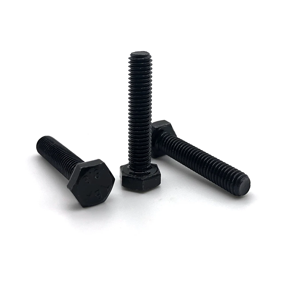 Manufacturing Wholesale Price Grade 8.8 Stainless Steel Hex Bolt and Nut Din931 Din933 Metric m9 m12 Hex Bolt