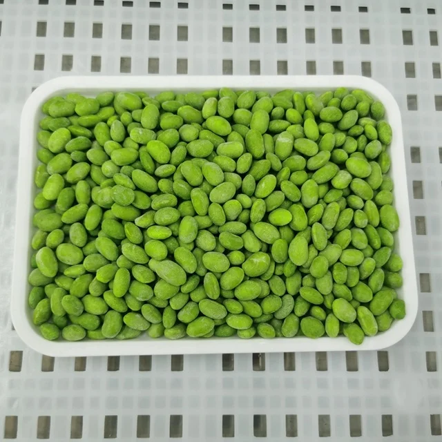 Замороженные Зеленые Сои IQF, замороженные эдамамы в капсулах эдамаме в ядрах, восточные овощи