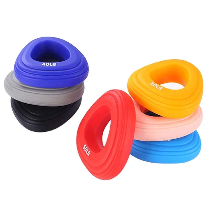 Gym Exercise Fitness the power of gripping training device Silicone Hand Grip Set Exerciser
