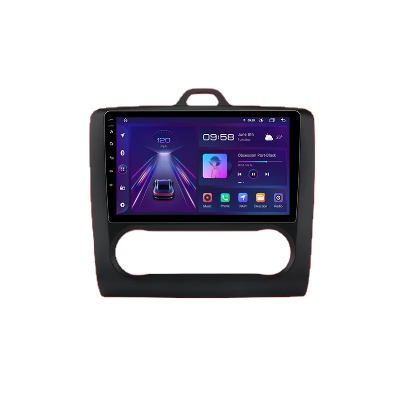 Junsun V1 RU Stock Wireless CarPlay for Ford focus 2 Mk2 2004-2011 Android Auto GPS Navigation Car Radio Multimedia Car Stereo