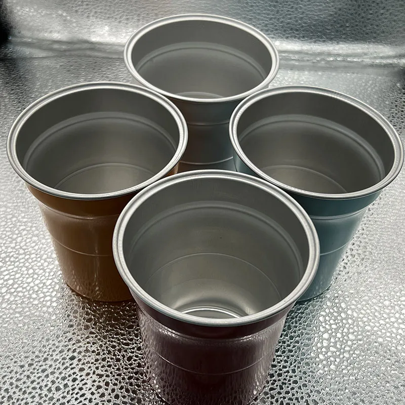 Professional Wholesale Cheap Custom Logo 21 Oz Metal Aluminum Party Tumbler Cups Beer Drinking Cup Mug